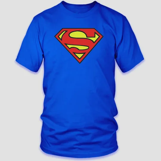 Discover Superman, Classic Logo, T-Shirt, Gift For Fan