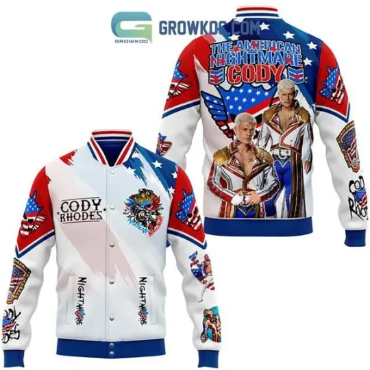 Cody Rhodes The American Nightmare Baseball Jacket