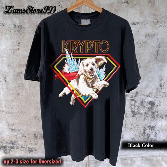 Discover Krypto Superdog Tee: Comic Book Fan Unisex T-Shirt, Gift For Fan