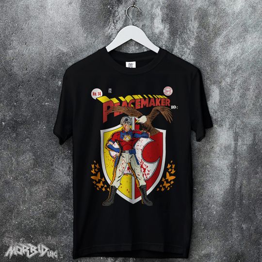 Peacemaker Vintage Comics D.C Parody Edition  Superman Classic Comic Style for Antihero Fan