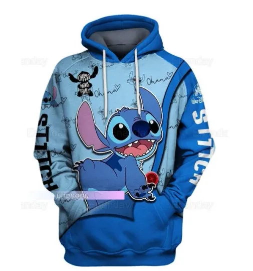 Discover Stitch Women's 3D HOODIE HALLOWEEN GIFT CHRISTMAS GIFT BEST PRICE OVER PRINT