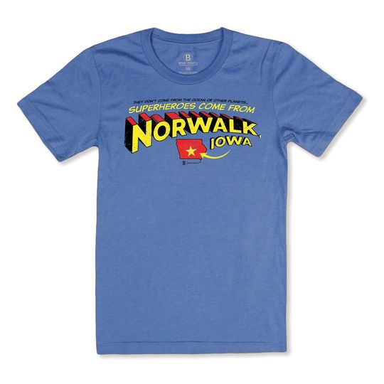 Discover Norwalk Superheroes T-Shirt