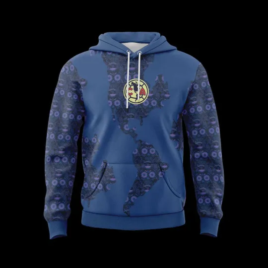 Sudadera America Visitante Day of the Dead Hoodie 2024 2025 New Design