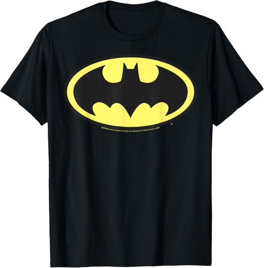 DC Comics Batman Basic Logo T-Shirt, Gift For Fan