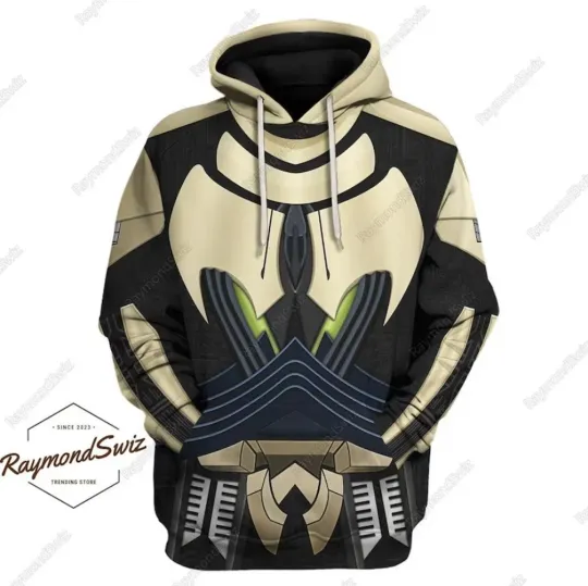 Halloween General Grievous Costume 3D HOODIE Halloween Gift Best Price Us Size