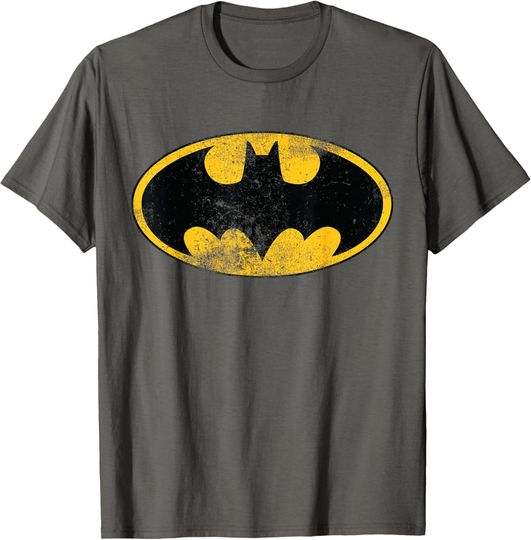Discover DC Batman Logo Classic Distressed T-Shirt