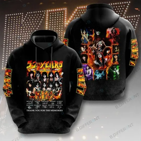 Discover Frehley Decade Of Rock 3D Apparel hoodie