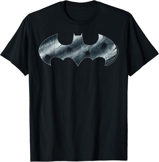 Discover DC Comics Batman Steel Logo T-Shirt