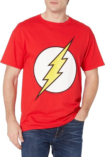 Discover DC Comics Men's Flash Vintage T-Shirt
