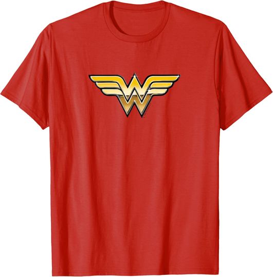 Discover Wonder Woman Golden Logo T-Shirt, Gift For Fan