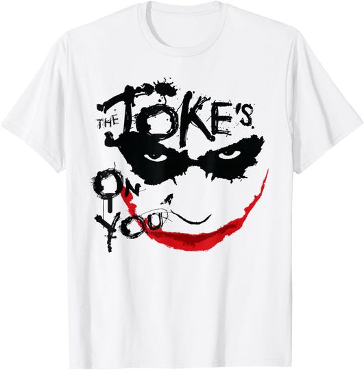 Discover DC Dark Knight Joker Stencil T-Shirt, Gift For Fan