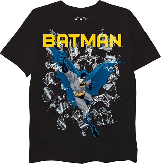 Discover DC Comics Boys Batman Boys Short Sleeve T-Shirt, Gift For Fan