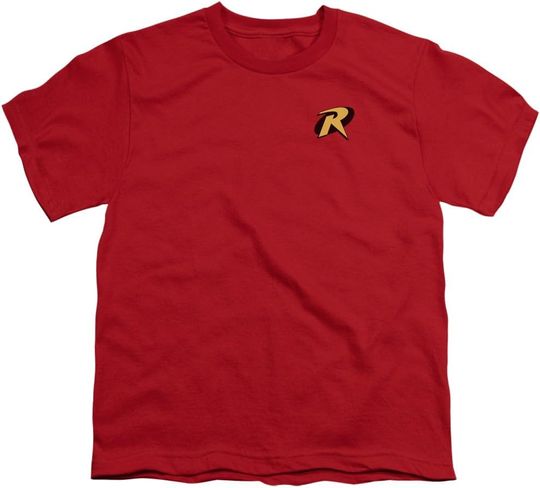 DC Comics Robin Logo - Batman & Robin Youth T-Shirt, Gift For Fan