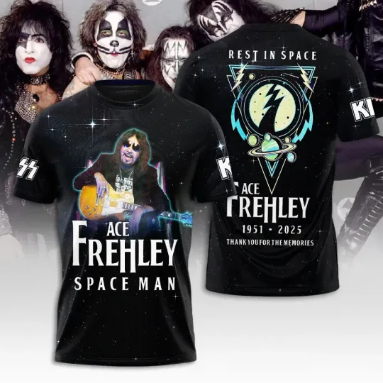 Discover Ace Frehley 3D Apparel shirt 2025