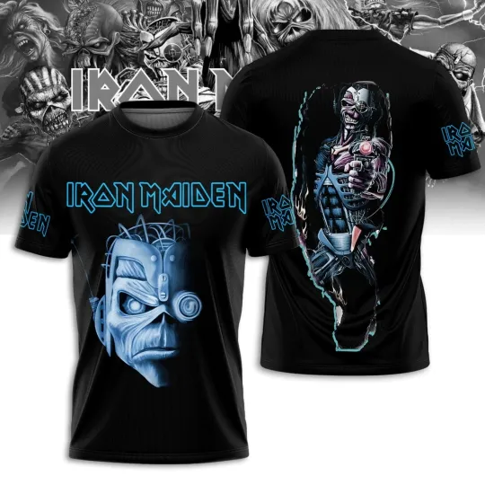 Discover 2025 Iron Maiden Inspired 50th Anniversary – Limited Edition 3D T-Shirt