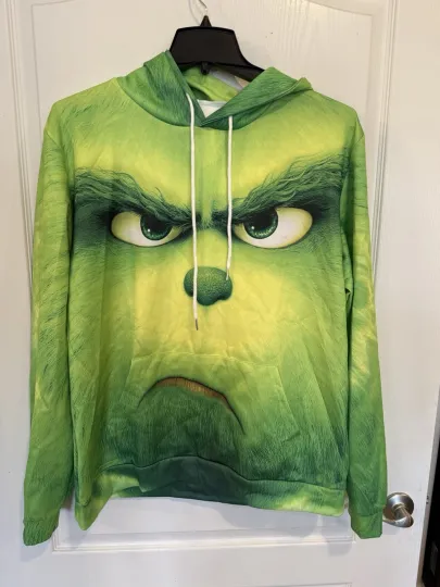 Discover funny character full face 3D Print Hoodie Unisex size 3XL new W/o tag Christmas holiday