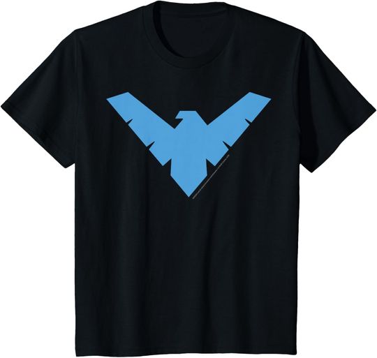 DC Comics Nightwing Classic Logo T-Shirt, Gift For Fan