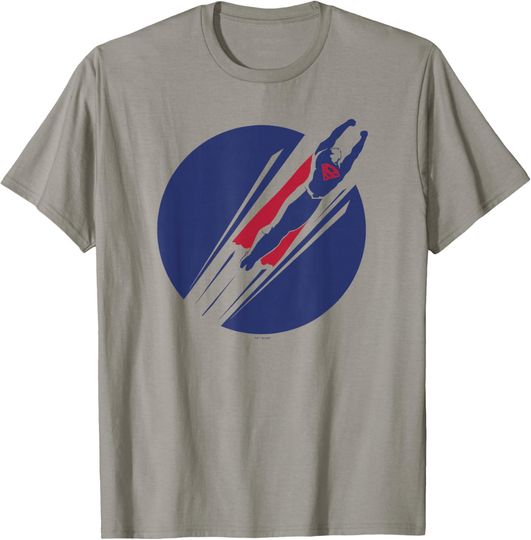 Discover DC Comics Superman Graphic Flying Logo T-Shirt