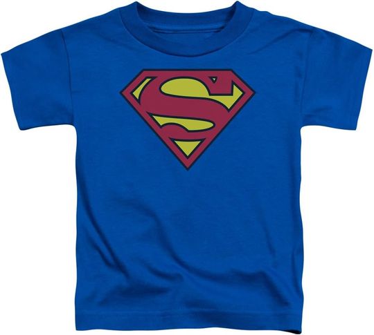 Discover Youth: Superman - Classic Logo Kids T-Shirt Size