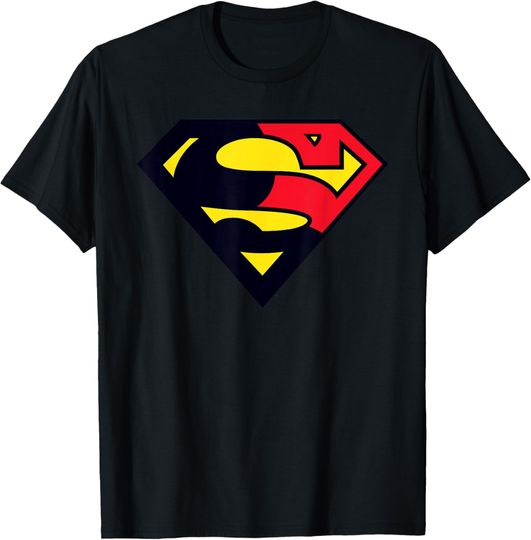 Superman Shield 1993 Black Red T-Shirt, Gift For Fans