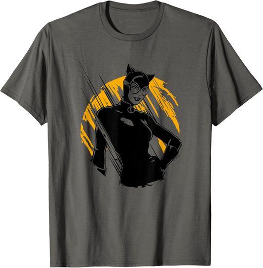 DC Comics Batman Catwoman Icon Poster T-Shirt, Gift For Fans