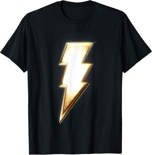 DC Comics Shazam Lightning Bolt T-Shirt, Gift For Fans