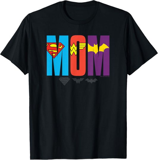 DC Comics Mother's Day Super Hero Girls Mom Logo T-Shirt, Gift For Fans