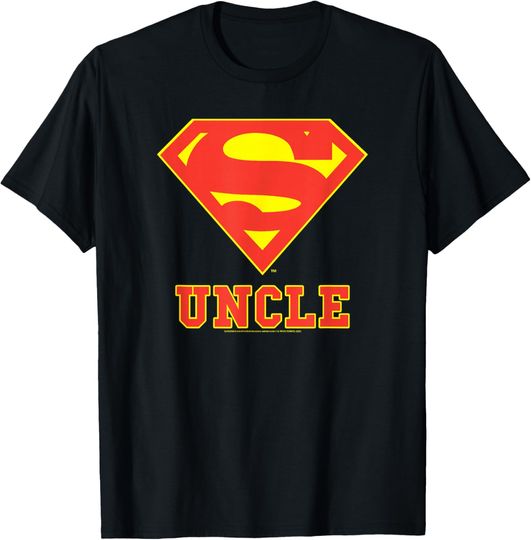 Discover DC Comics Superman Super Uncle Chest Logo T-Shirt