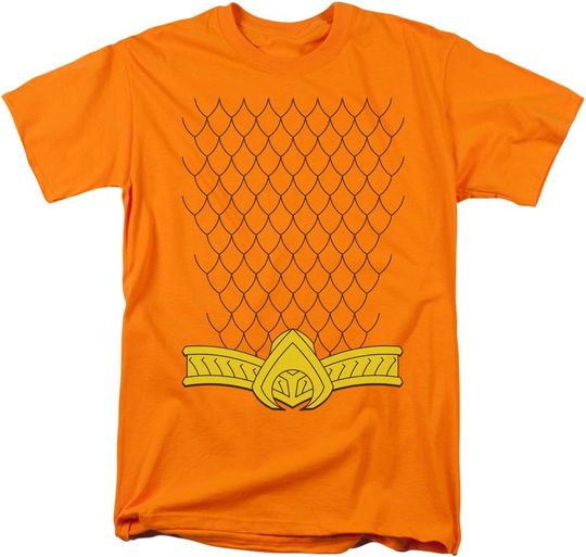DC Comics Men's Aquaman Short Sleeve T-Shirt, Gift For Fans