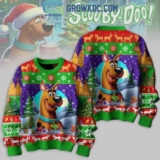 Discover Scooby-Doo Celebrating Christmas Ugly All Size