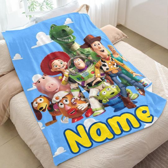 Discover Personalized Name Toy and Story Blanket Gift
