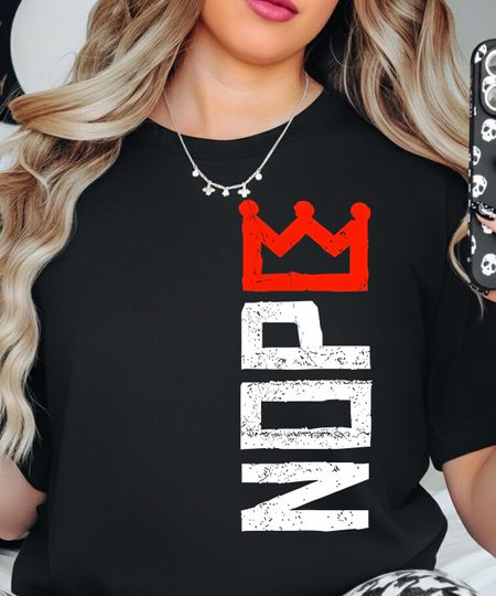 Discover No Kings Nope Protest Sign Horizontal King Crown Graphic T-Shirt, Unisex Softstyle Tee, Casual Wear, Birthday Gift, Streetwear,