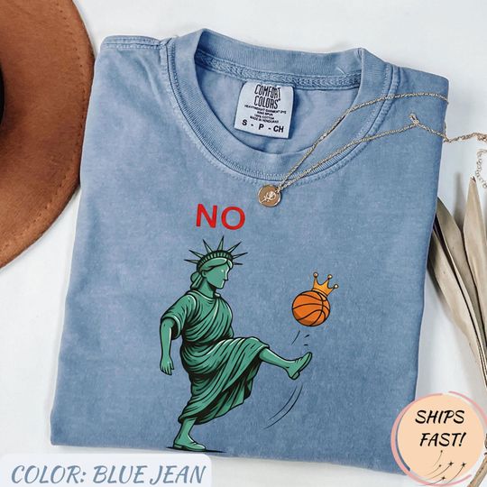 Discover No Kings In America Statue Of Liberty 1776 October 18 T Shirt