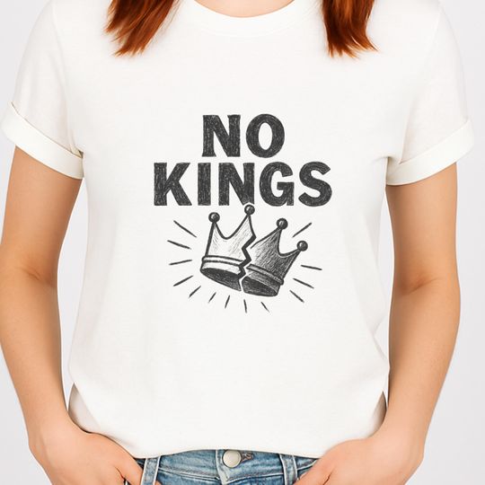 Discover No Kings Political Shirt: Anti Trump, Anti Maga
