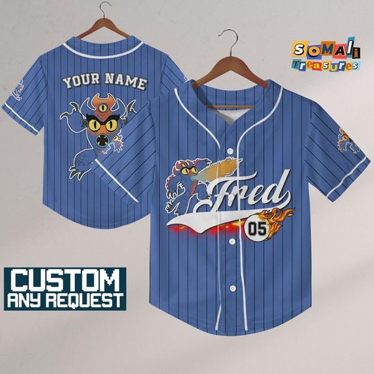 Discover Personalize Disney Big Hero Fred Blue, Baseball Team, Big Hero Birthday, Gift for Disney Fans