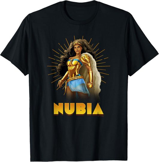 DC Comics Nubia Hero Pose Portrait T-Shirt, Gift For Fans