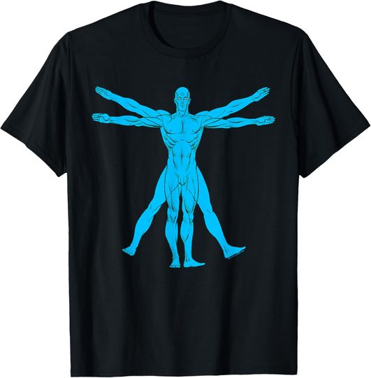 Watchmen Vitruvian Dr. Manhattan T-Shirt, Gift For Fans