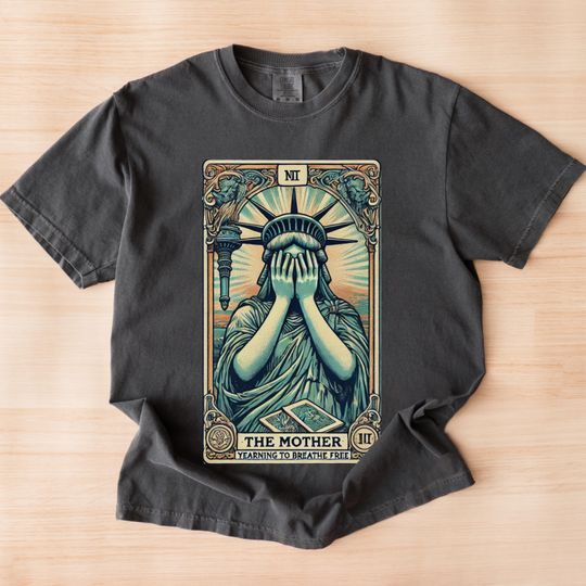 Discover Statue of Liberty Pro-democracy Shirt Empathy Shirt Anti-Trump Shirt Pro-Democratic Resistance Shirt Anti-Racist Shirt Human Rights t-shirt