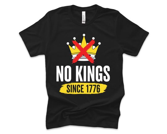 Discover No Kings in America Shirt, Anti Trump Shirt, Political Shirts, Anti Maga Shirts, Crown No Kings Shirt, Protest Shirts, Nope Kings Shirt