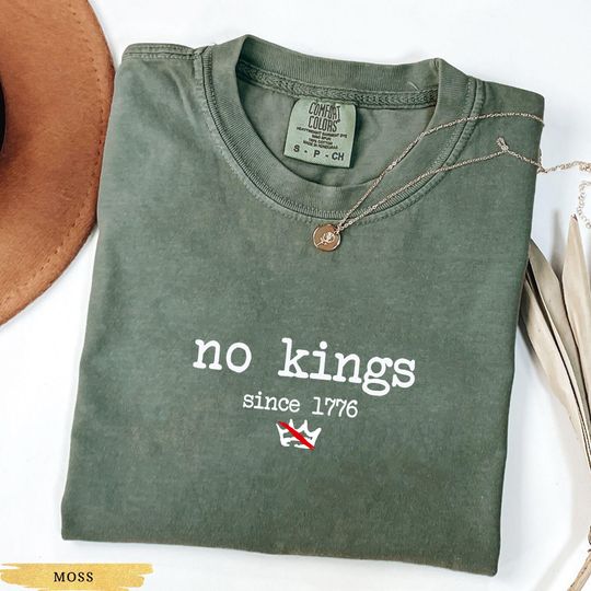 Discover No Kings In America Shirt, No Kings Shirt, Anti Fascism Shirt, Protest Shirt, Activist Shirt, Resistance Shirt, Nope Shirt