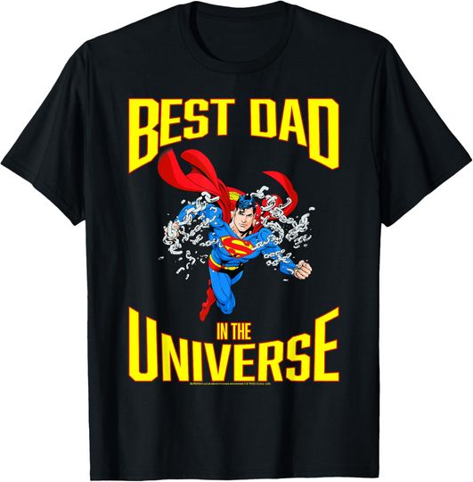 DC Comics Superman Super Best Dad T-Shirt, Gift For Fan