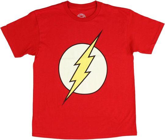 DC Comics The Flash Big Boys Glow Tee, Gift For Fan, Gift For Fan