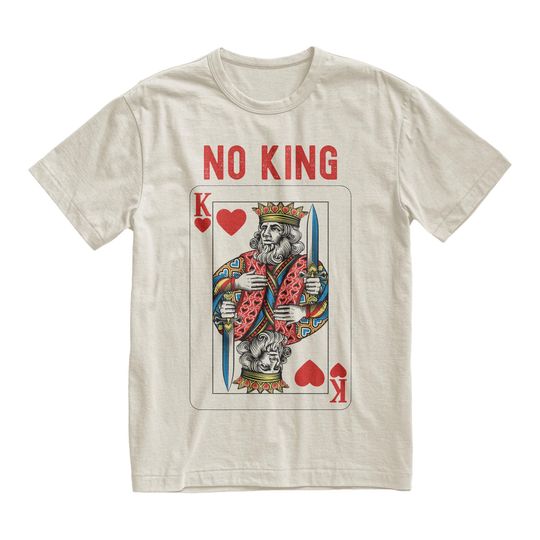 Discover No Kings in America T-Shirt, Anti Trump Political Shirt, Anti Maga Shirts, Nope Kings, Protest Tee