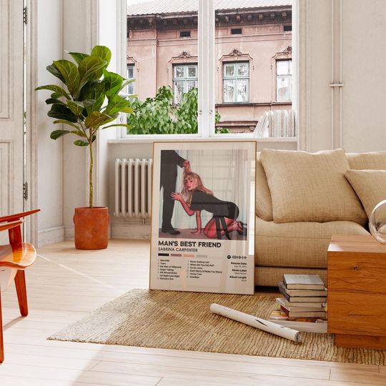 Discover Man's Best Friend - Sabrina Carpenter - Premium Semi-Gloss Poster - Unframed