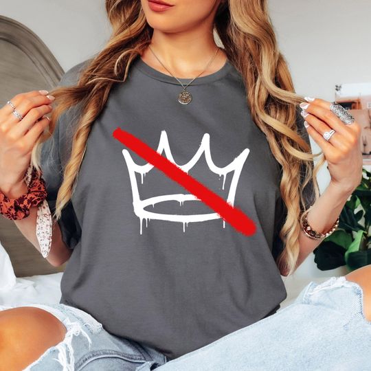 Discover No Kings in America Political Protest Shirts Anti Trump Nope Kings Tee Rejecting Kings Since 1776 Resist Social Justice Tee Crown No kings