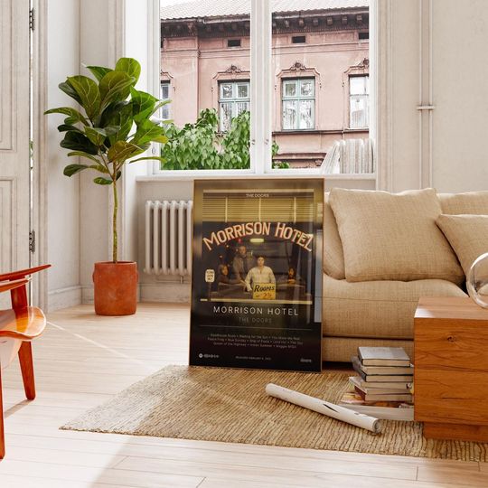 Morrison Hotel - The Doors - Premium Semi-Gloss Poster - Unframed