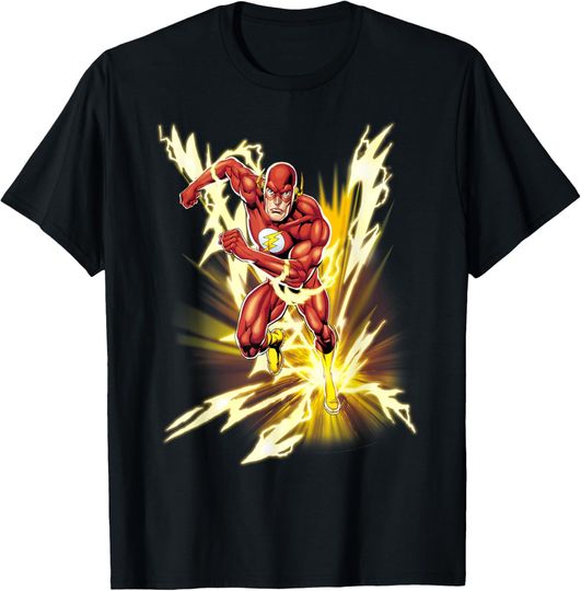 DC Comics The Flash Lightning Speed T-Shirt, Gift For Fan