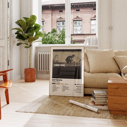 Meteora - Linkin Park - Premium Semi-Gloss Poster - Unframed