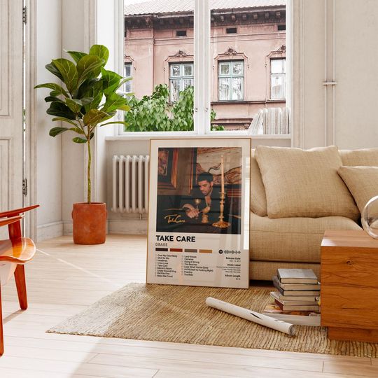 Discover Take Care - Drake - Premium Semi-Gloss Poster - Unframed