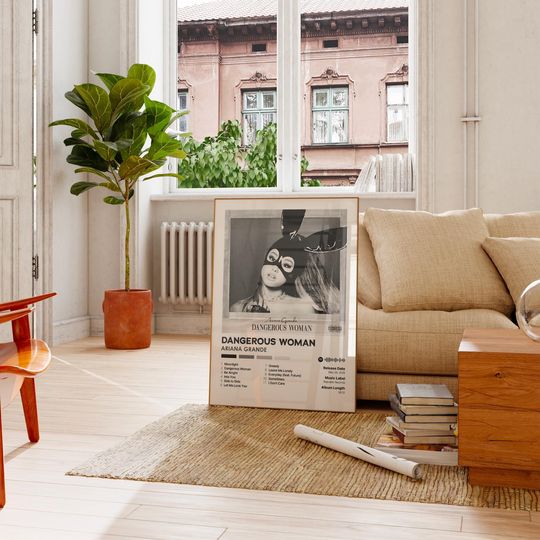 Discover Dangerous Woman - Ariana - Premium Semi-Gloss Poster - Unframed